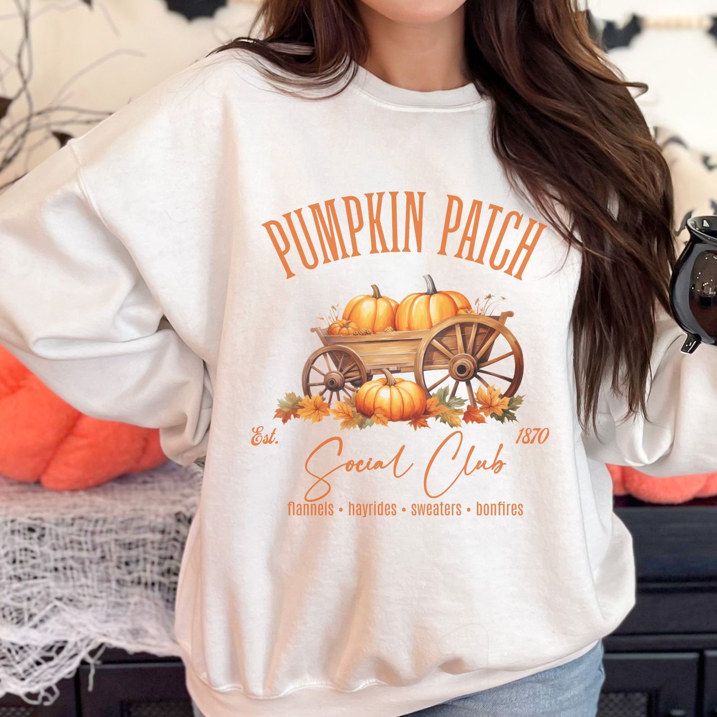 Pumpkin Patch Fall Sweatshirt