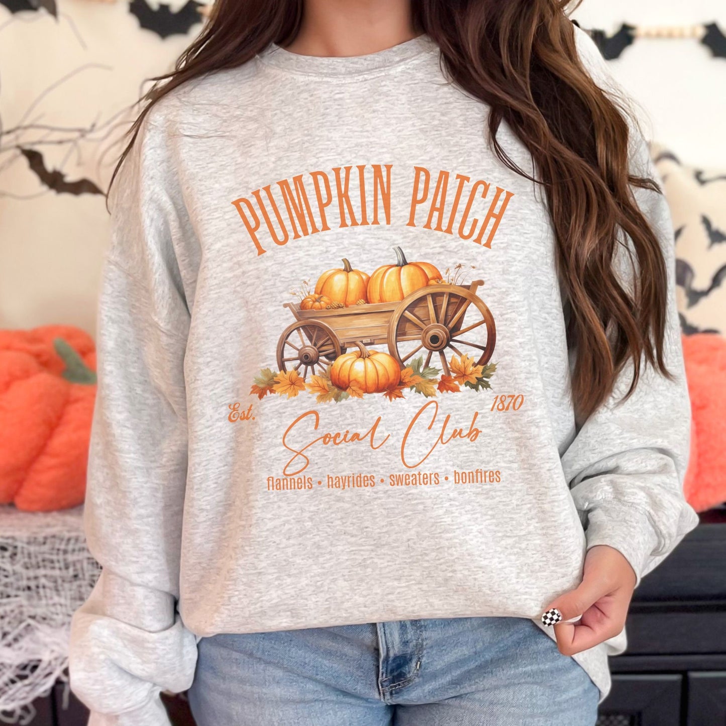 Pumpkin Patch Fall Sweatshirt