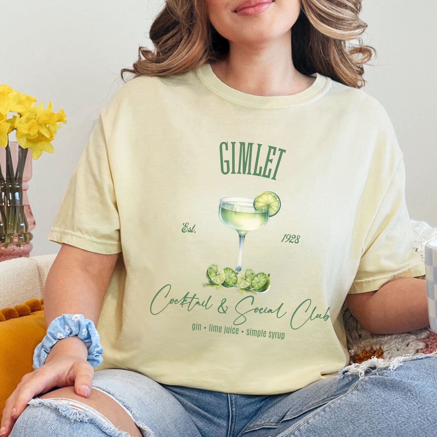 Gimlet Cocktail & Social Club Comfort Colors Shirt