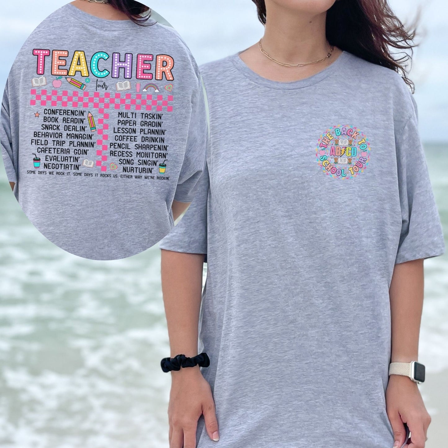 Back to School Teacher Tour Shirt