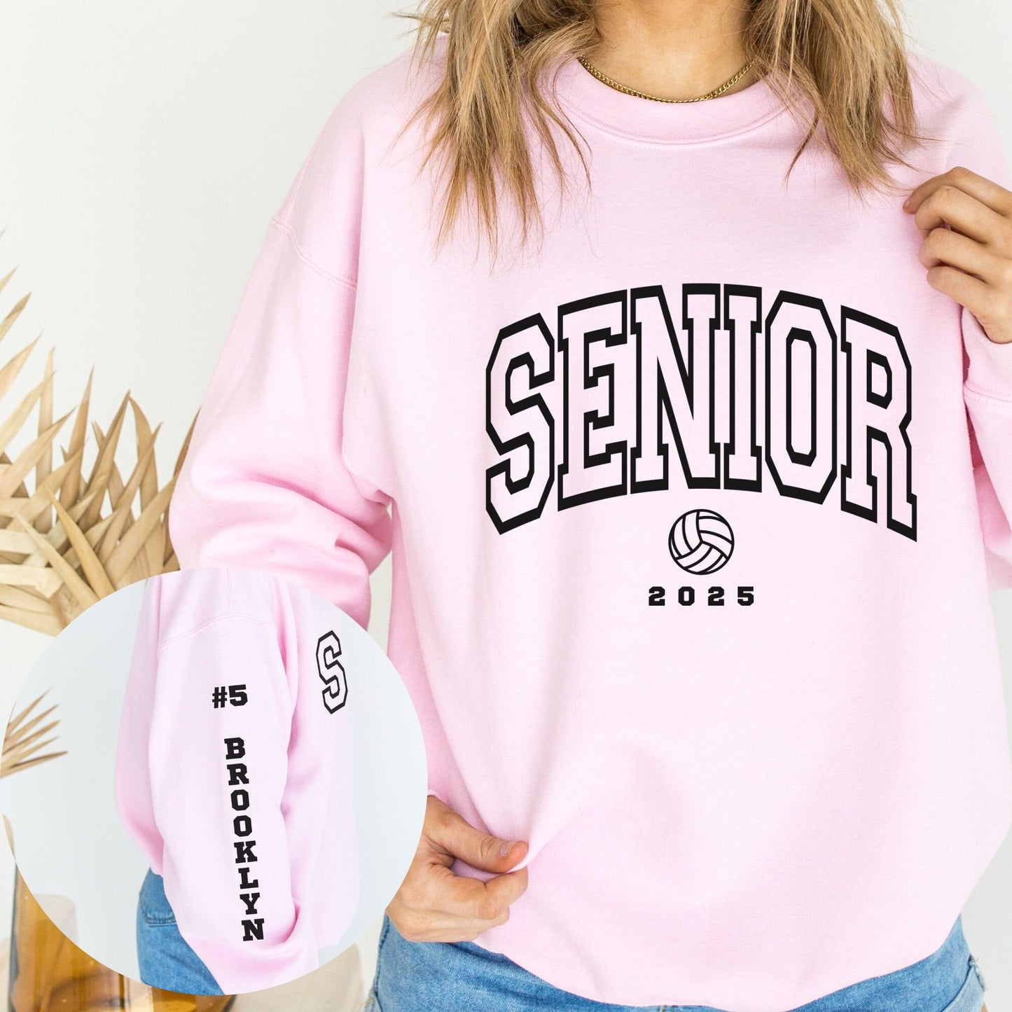 Custom Volleyball Senior 2025 Sweatshirt