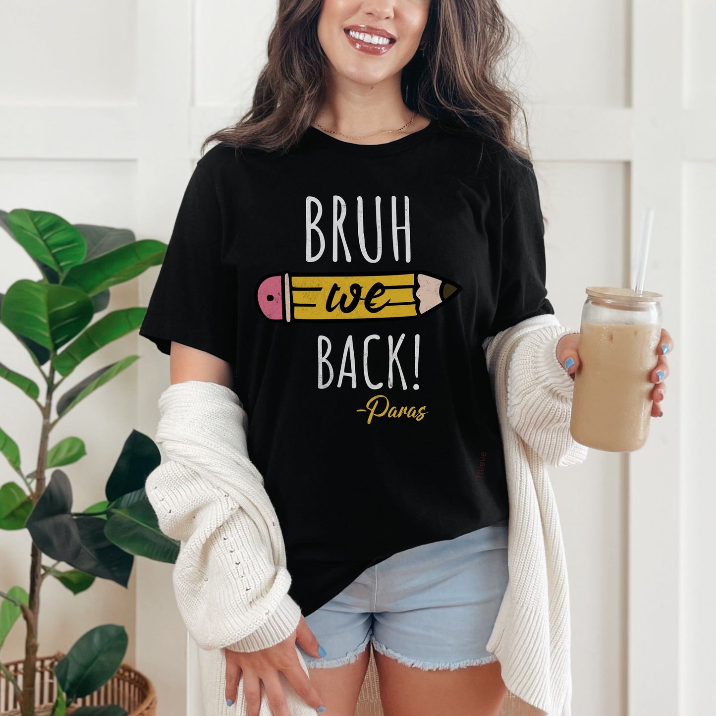 Bruh We Back Paras Tee, Back to School Para Professionals Shirt