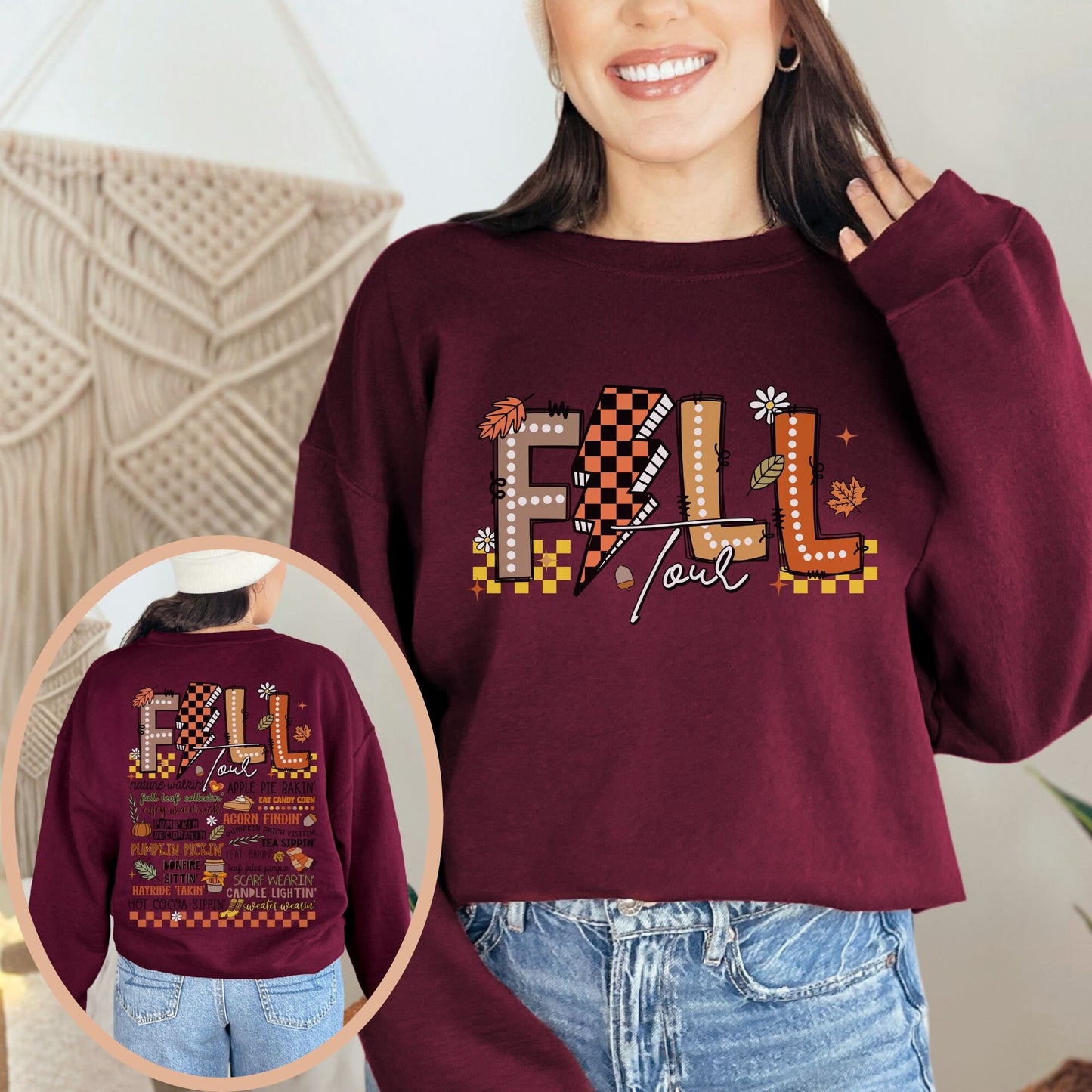 Fall Tour Autumn Fall Sweatshirt