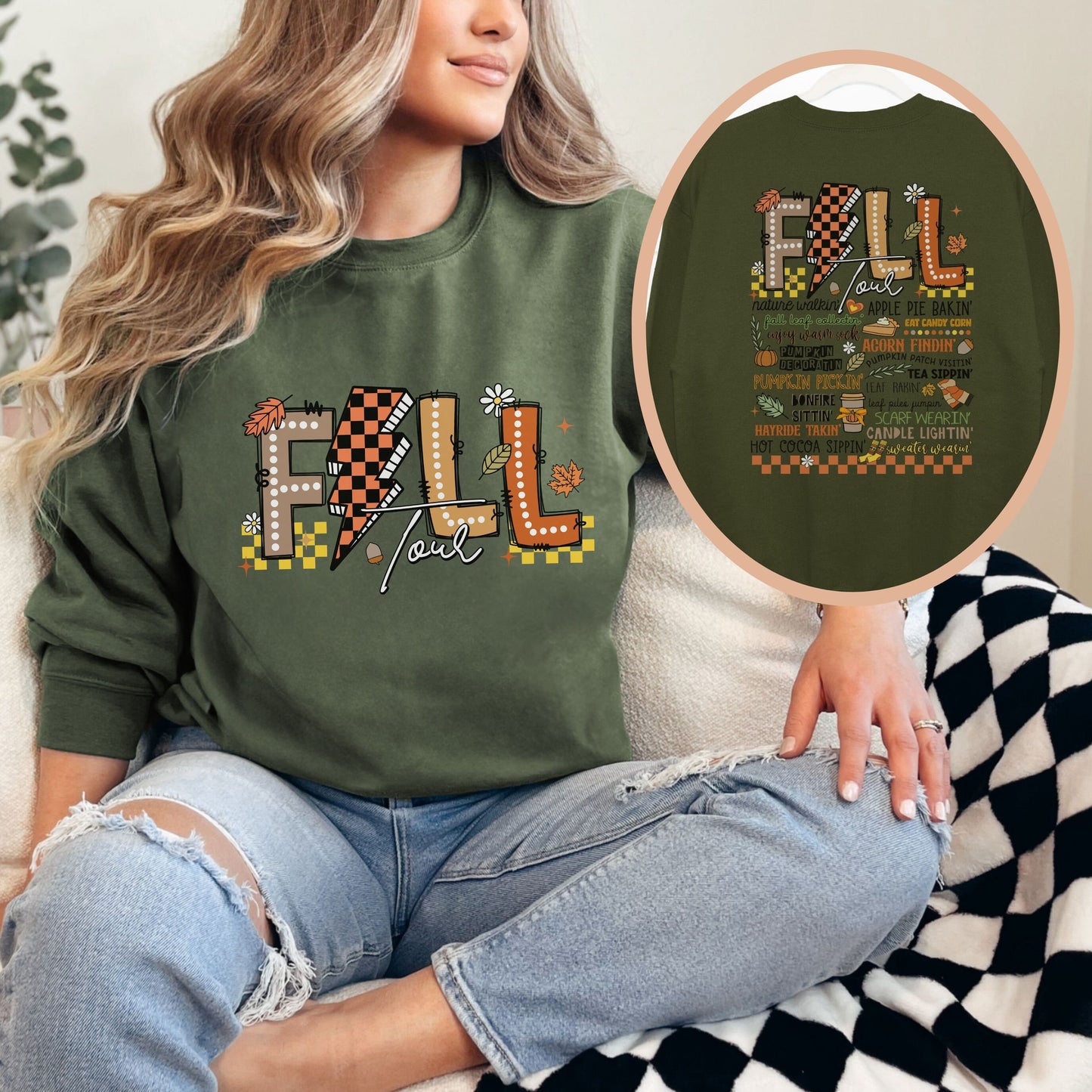 Fall Tour Autumn Fall Sweatshirt