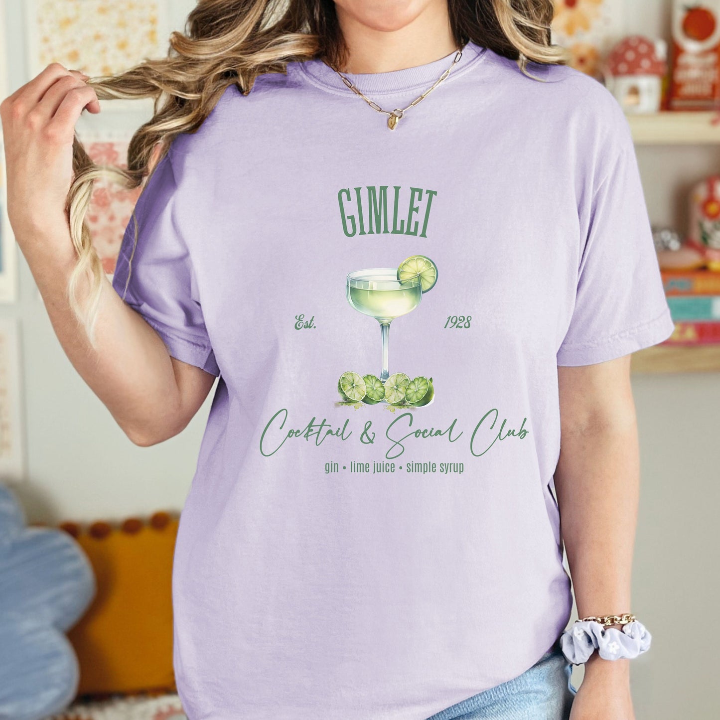 Gimlet Cocktail & Social Club Comfort Colors Shirt