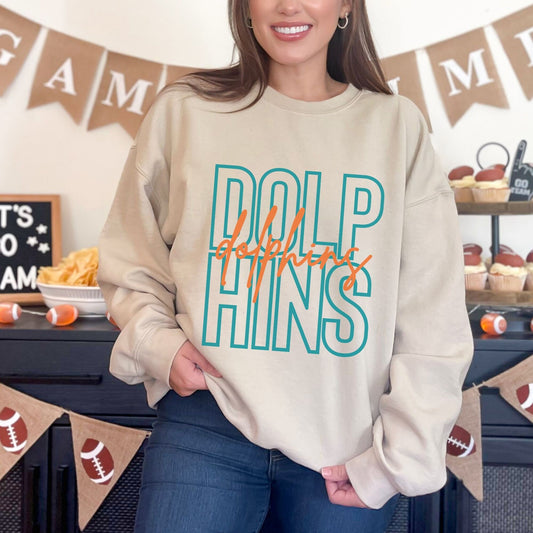 Dolphins Football Sweatshirt