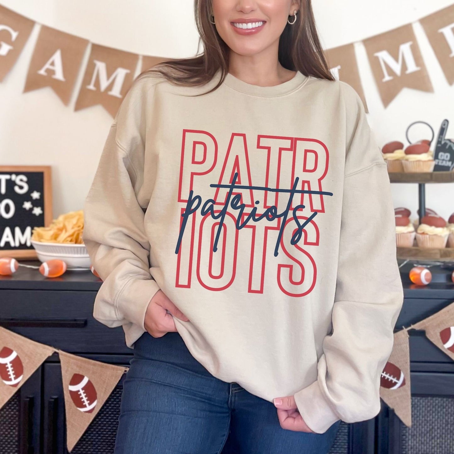 Patriots Football Sweatshirt