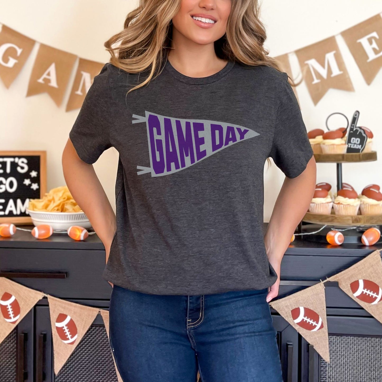 Trendy TCU Football Game Day Shirt for Tailgating