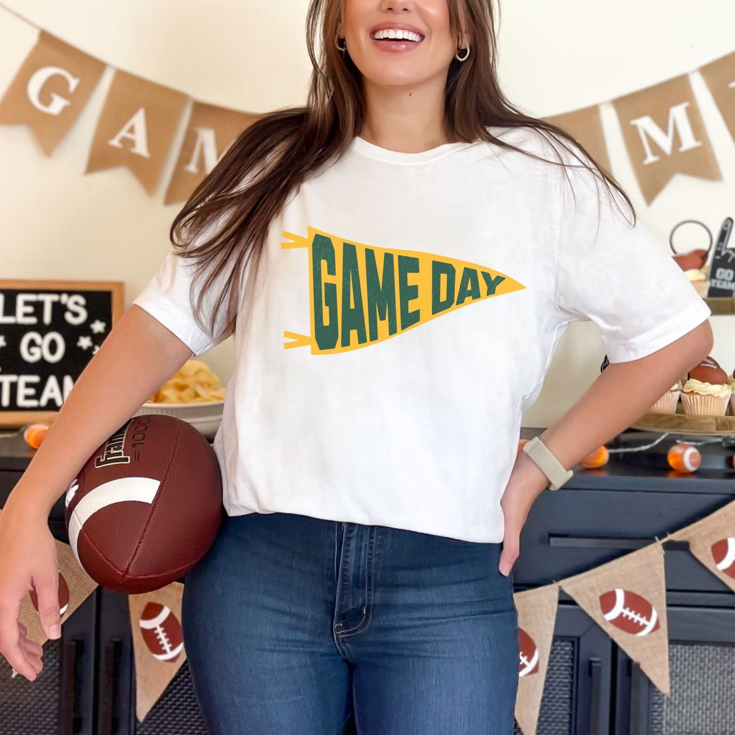 Trendy Baylor Football Game Day Shirt for Tailgating