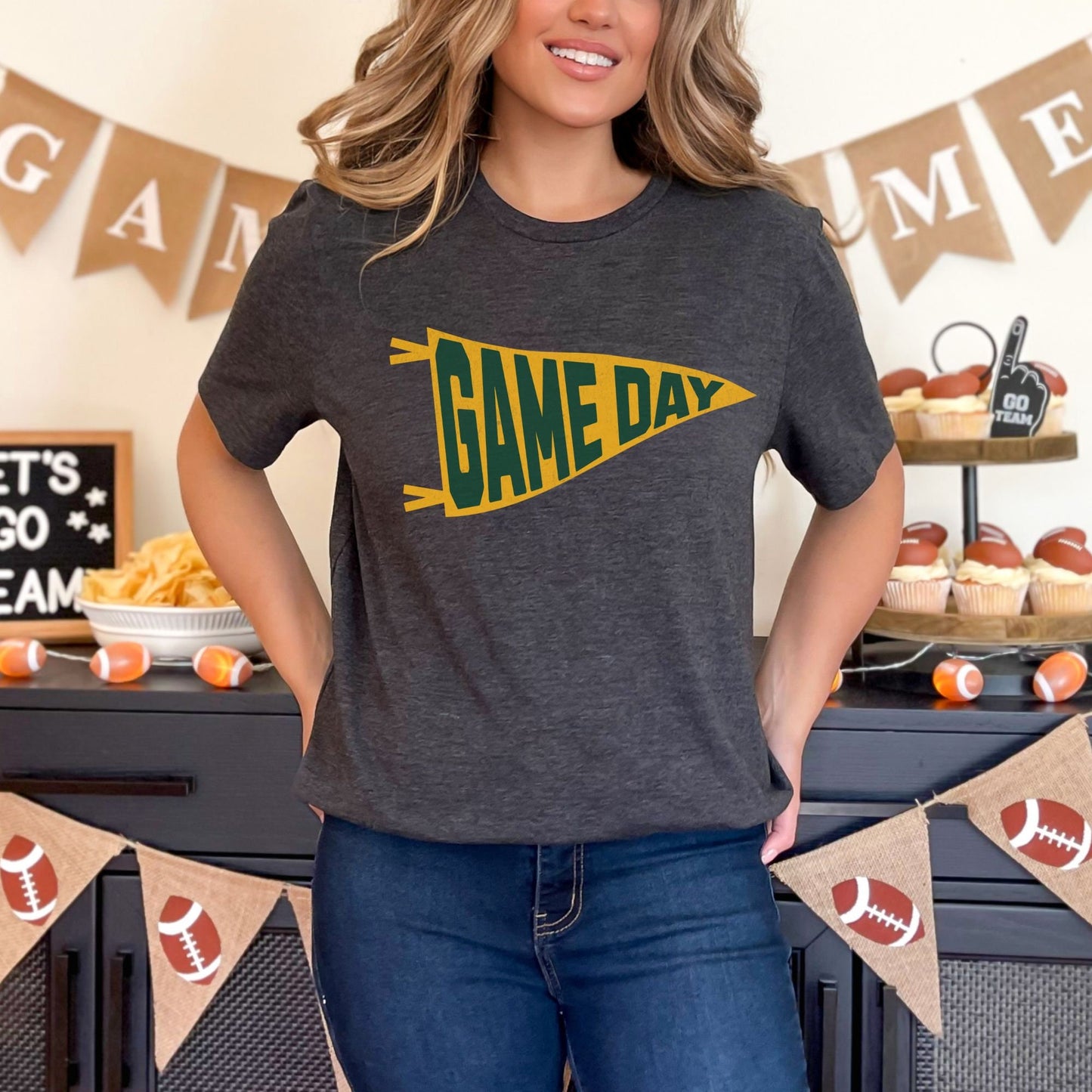 Trendy Baylor Football Game Day Shirt for Tailgating