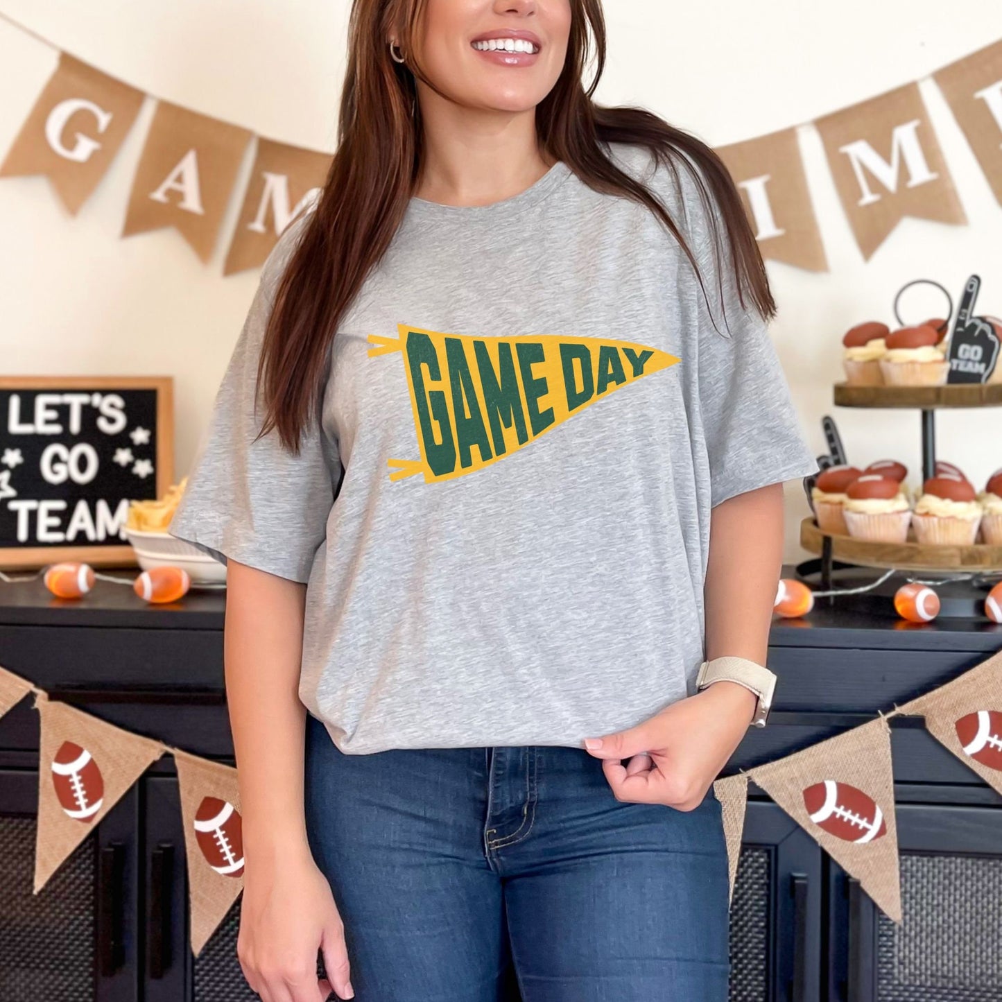 Trendy Baylor Football Game Day Shirt for Tailgating