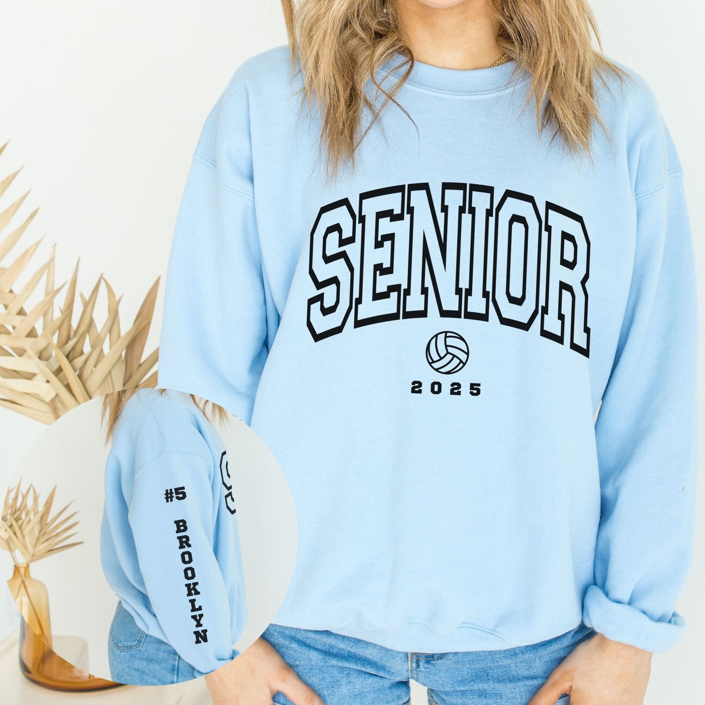 Custom Volleyball Senior 2025 Sweatshirt