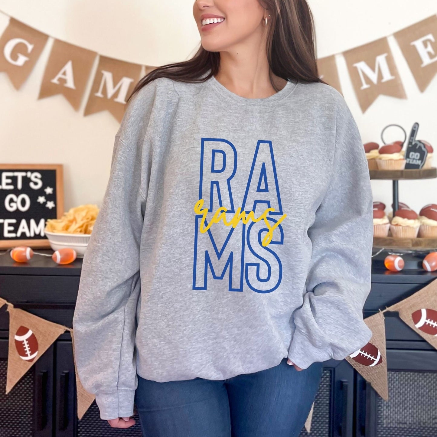 Rams Football Sweatshirt