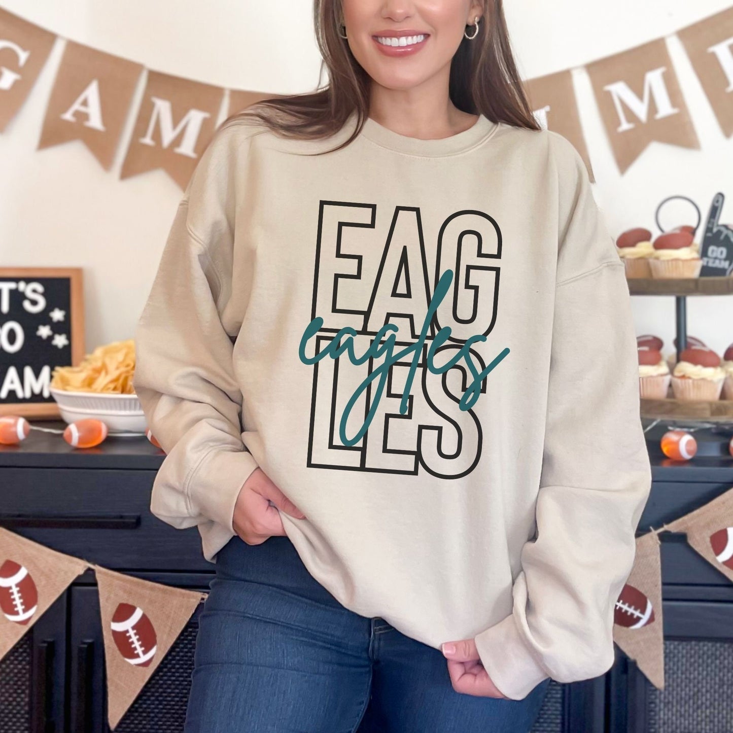 Eagles Football Sweatshirt