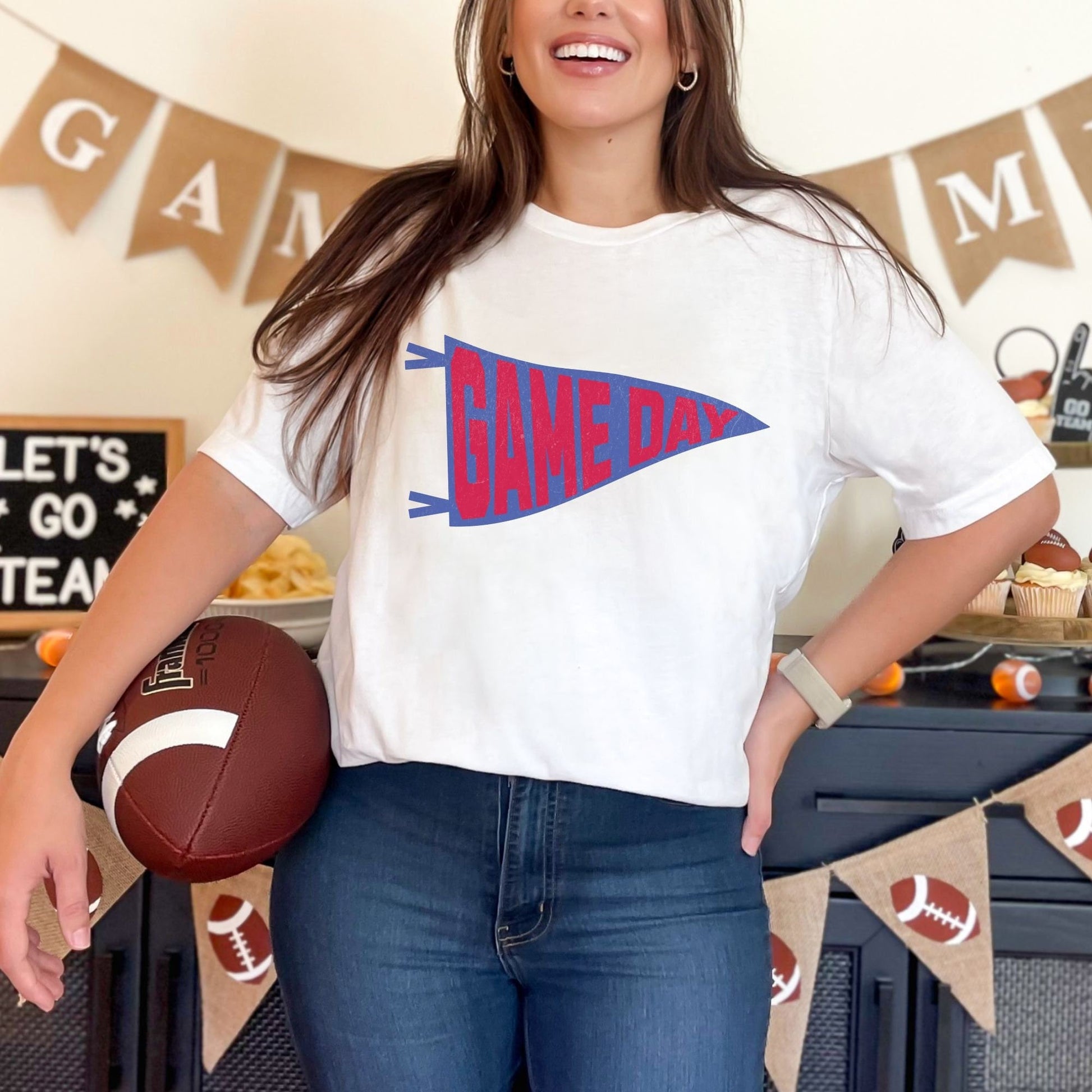 SMU Game day football shirt