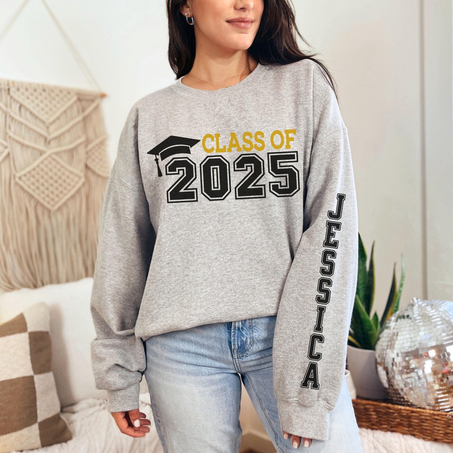 Custom Class of 2025 Senior Sweatshirt