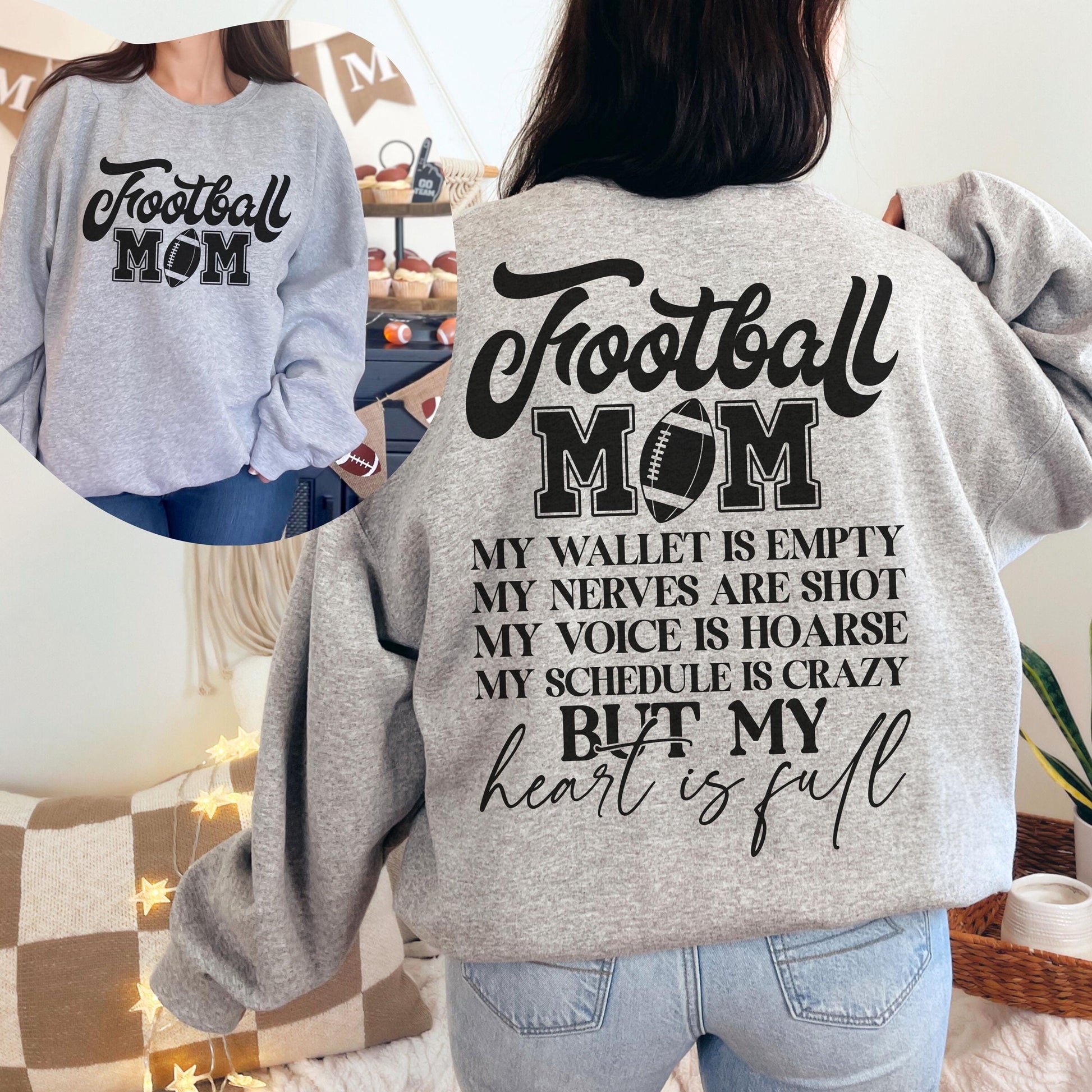 Football mom Sweatshirt