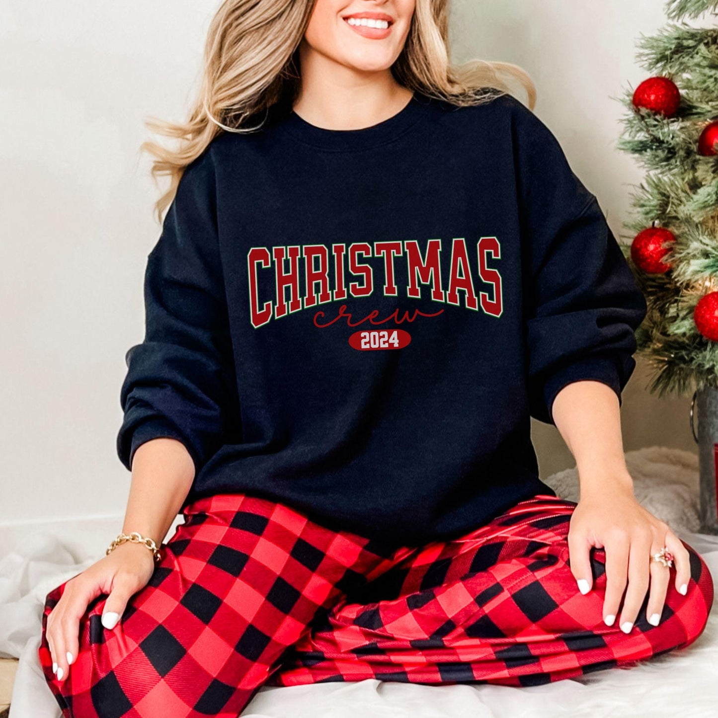 Family Christmas 2024 Christmas Group Sweatshirt