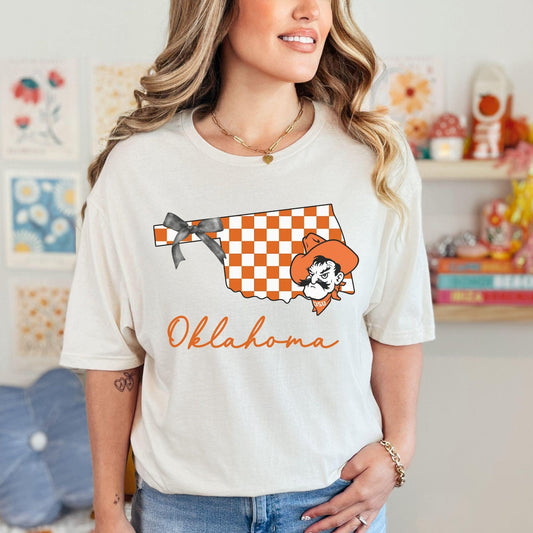 Preppy Oklahoma State University Shirt