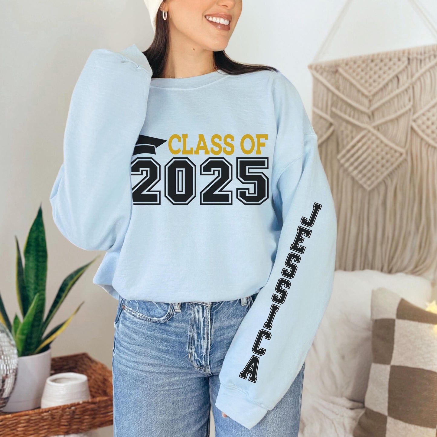 Custom Class of 2025 Senior Sweatshirt